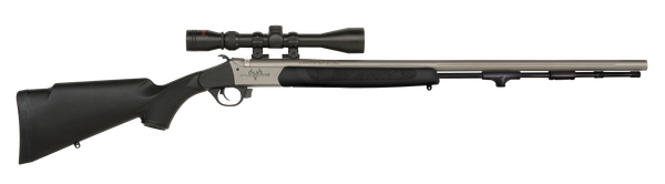 Traditions Pursuit Xt .50/26" - SS Cerakote/blk W/3-9x40