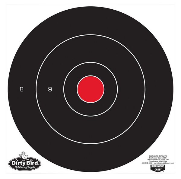 Birchwood Casey Dirty Bird, Bir 35070 Dirtybird 12"  Bullseye            100pk