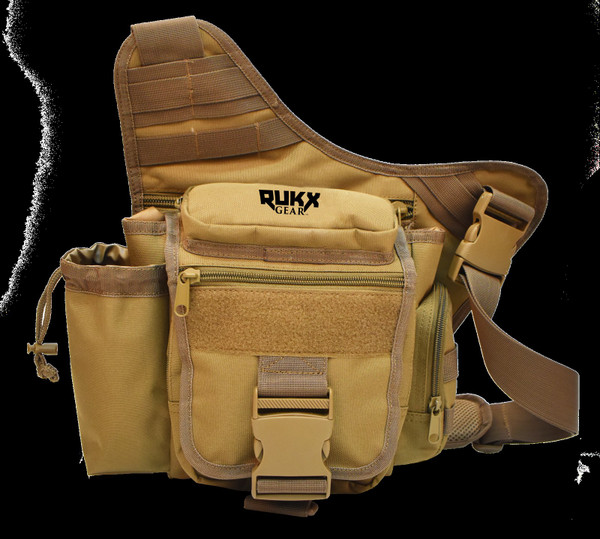Rukx Gear Sling Bag, Rukx Atictsbt   Single Strap Sling Bag Tan