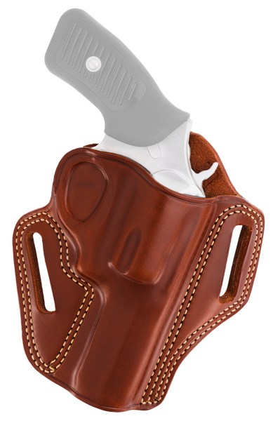 Galco Combat Master Belt Hlstr - RH Lther S&w N Fr .45 2.5" Tan