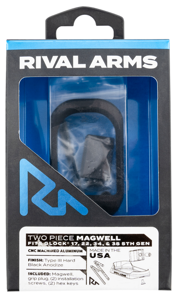 Rival Arms Two Piece Magwell, Rival Ra-ra70g121a Magwell G17 Gen5 BLK
