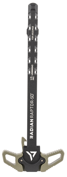 Radian Weapons Raptor-sd, Radn R0376 Raptor-sd Charg Hand AR15 Rad OD