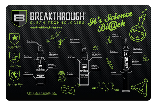 Breakthrough Clean Cleaning Mat, Brkthru Bt-rgm-p      Pistol Gun Mat