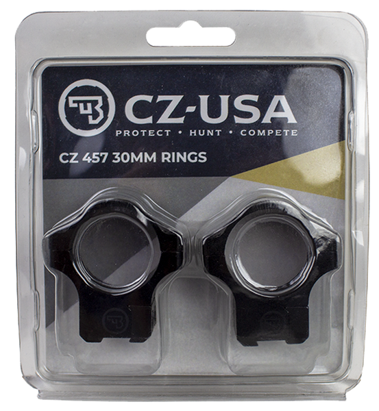 Cz 457 30mm Aluminum Scope - Rings 11mm Dovet Matte Black