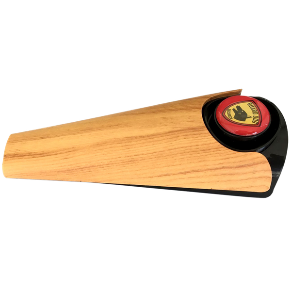Guard Dog Door Stop Alarm - Woodgrain