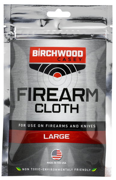 Birchwood Casey Firearm Cloth, Bir Gclth-lg    Firearm Cloth - Treated Chamois