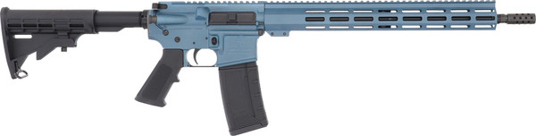 Glfa AR15 Rifle .223 Wylde - 16" Nit BBL Tungsten Blue