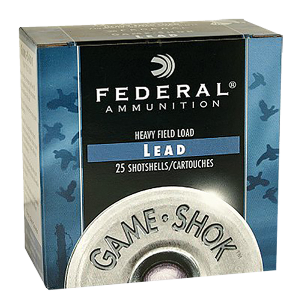 Fed Game Shok 12ga 2.75" 3 1/4 - 1 1/14oz. #6 25-pack