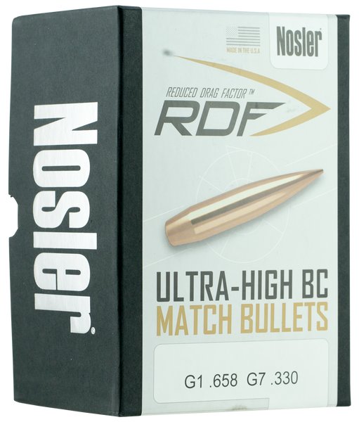 Nosler Rdf, Nos 49825 Rdf Match .264  140 Hpbt  500