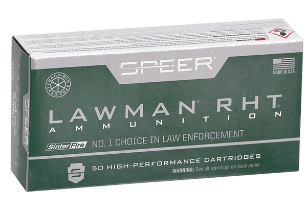 Speer Ammo Lawman, Speer 53375 Lawman Rht 40sw  125 Frangible  50/20