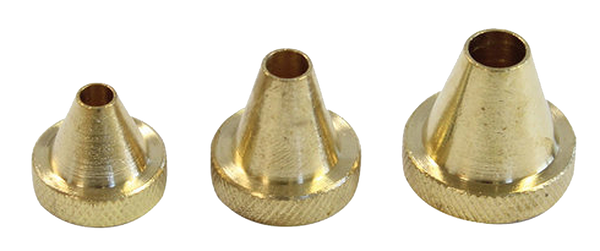Birchwood Casey Muzzle Guard Set, Bir 41505 Muzzle Guard Set 17-30cal 3 Piece Brass