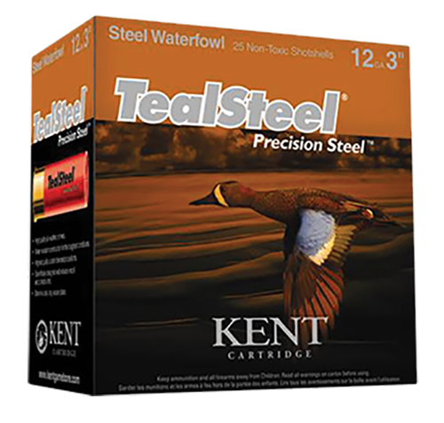 Kent Cartridge Teal Steel, Kent Kts123365    3in 11/4   Teal Stl 5      25/10