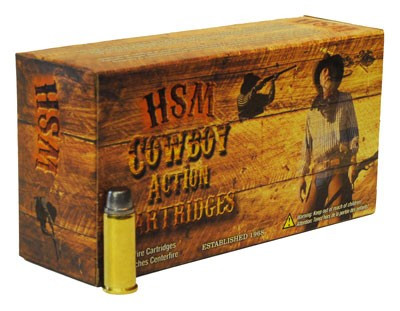 Hsm Cowboy Ammo .44s&w Special - 200gr. Lead Rnfp-hard 50-pack