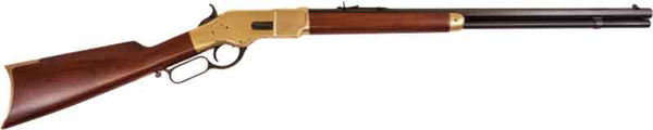 Cimarron 1866 Yellowboy .45lc - 24" Octagon Brass/blued Walnut