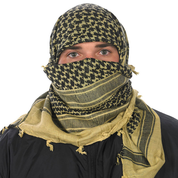 Shemagh - Sand/black