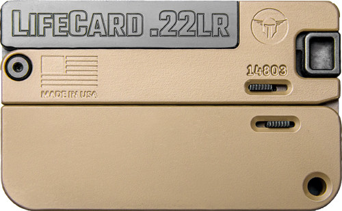 Trailblazer Lifecard .22LR - Single Shot Mcmilian Tan