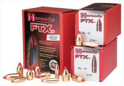 Hornady Bullets 50 Cal .500 - 300gr Ftx 50ct