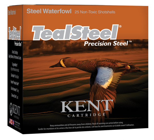 Kent Cartridge Teal Steel, Kent Kts123366    3in 11/4   Teal Stl 6      25/10
