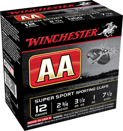 Winchester Ammo Aa, Win Aascl127   Aa Spt Cly   1oz      25/10