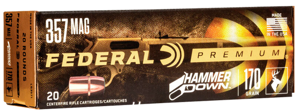 Fed Ammo Hammer Down .35rem - 220gr. Jsp 20-pack