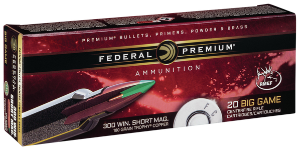 Federal Premium, Fed P300wsmtc1     300wsm  180 Tc           20/10