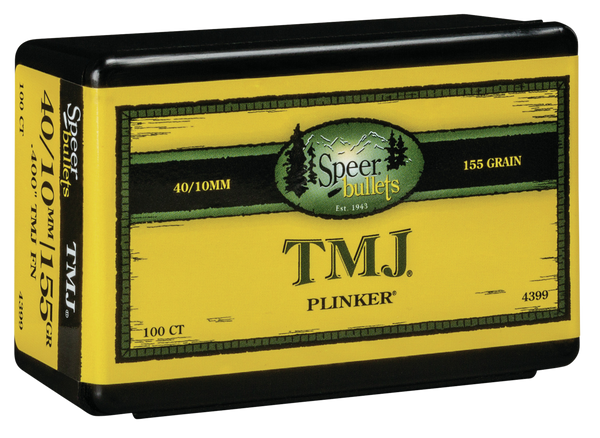 Speer Ammo Tmj, Speer 4399      Bull .400 155 Tmjfn           100