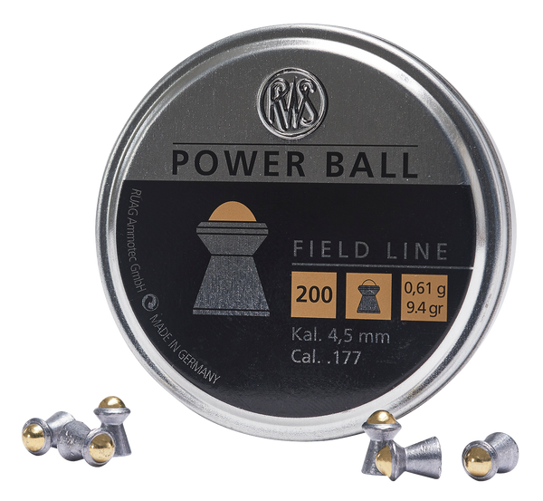 Rws Power Ball, Rws 2317414 Rws Powerball    .177 Pellets  200