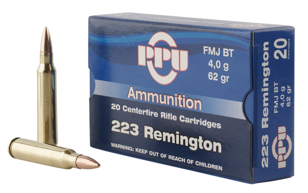 Ppu Standard Rifle, Ppu Pp223f2     223          62 Fmjbt        20/50