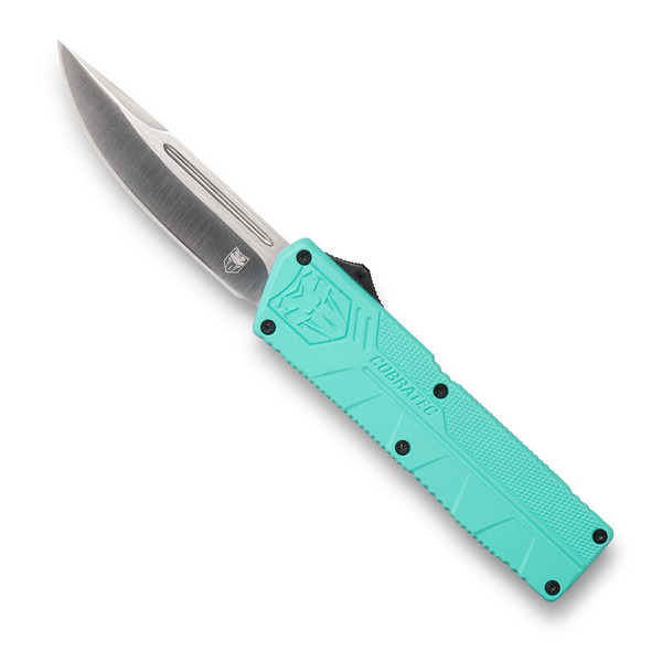 Cobratec Lightweight Otf - Tiffany Blue 3.25" Drop Point