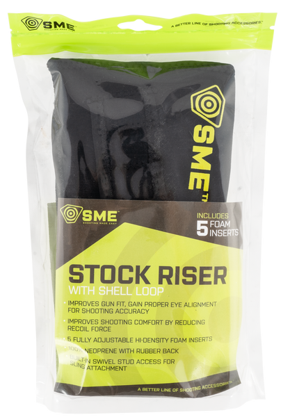 Sme Stock Riser, Sme Rsrsl        Rifle Stock Riser W/shell Loop