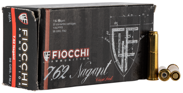 Fiocchi Ammo 7.62 Nagant 98gr. - Fmj 50-pack