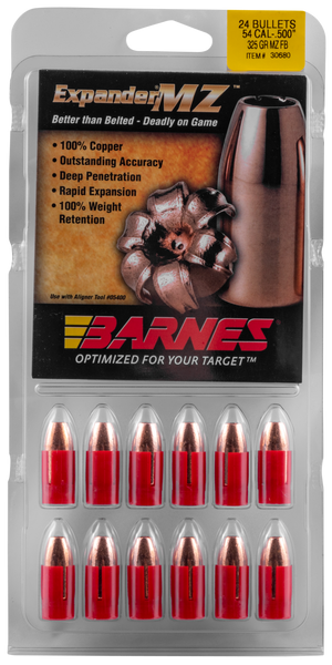 Barnes Bullets Expander Mz, Brns 30680 Expmz 54c 325 Exp        24