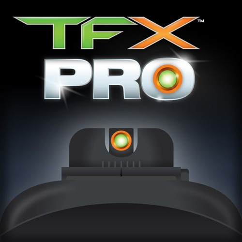 Truglo Sight Set Walther Ccp - Tfx Pro Green/orange Outline