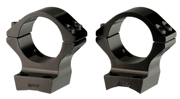Bg X-lock Mounts 1" High - 2-pc Black Matte For X-bolt