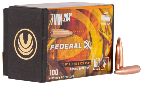 Federal Fusion Component, Fed Fb284f3     Bull .284 160fus       100/4