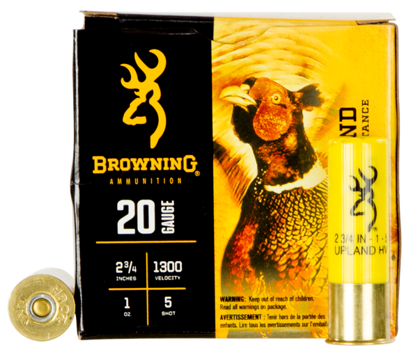 Browning Ammo Bxd, Brna B193512025 20     1oz    5    Upl       25/10
