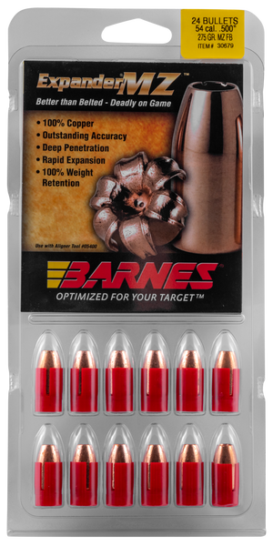 Barnes Bullets Expander Mz, Brns 30679 Expmz 54c 275 Exp        24