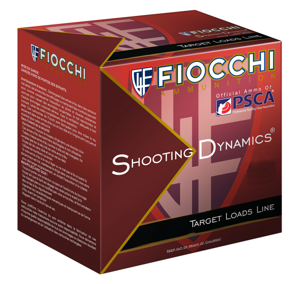 Fiocchi Shooting Dynamics, Fio 12sd1h9   Trgt          1oz       25/10