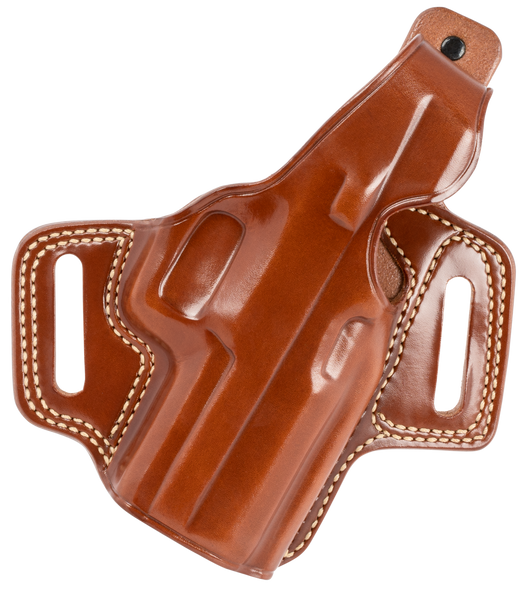 Galco Fletch High Ride Belt - Holster RH Lther Sig P320c Tan