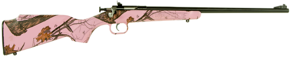 Crickett Rifle G2 .22LR - Blued/mossy Oak Pink Blaze
