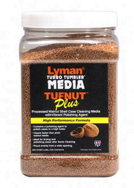 Lyman Turbo Polishing Media - Treated Walnut Shells 3-lbs.