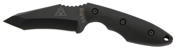Ka-bar Tdi Hinderer Hell Fire - Knife 3.5625" W/sheath Black