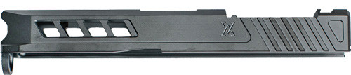 True Precision Glock 19 Slide - W/rms Cut & Plate Stealth Grey