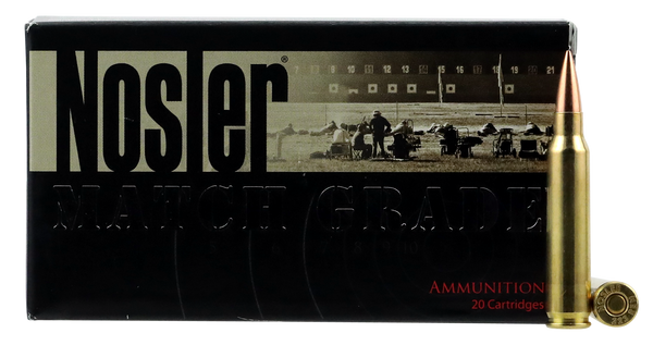 Nosler Match Grade, Nos 60130        223      70 Rdf Hpbt        20/20