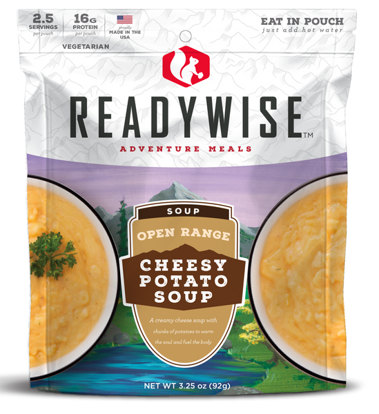 Wise Foods Outdoor Food Kit, Wise Rw05-010 6 Ct Open Range Cheesy Potato