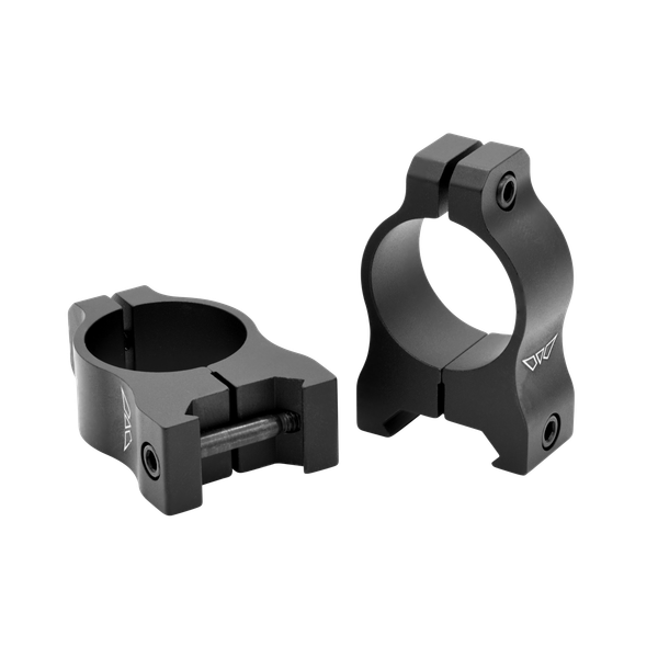 Warne Vapor 1" Medium Matte - Rings Aluminum