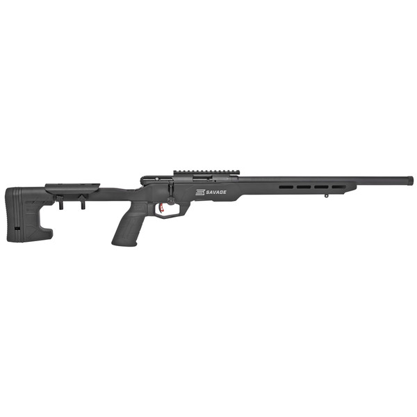 Savage B22 Precision 22WMR 18" - Hb Mdt Chassis W/rail Black