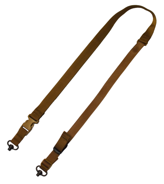 Tac Shield Sling Tactical - 2-point Qd W/fast Adj Coyote