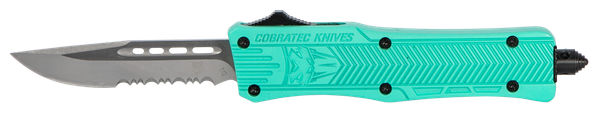 Cobra Tec Knives Llc Ctk-1, Cobra Stbctk1sds     Sml Ctk1 Serr Drop Blue