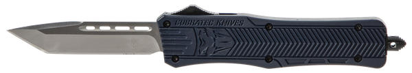 Cobra Tec Knives Llc Ctk-1, Cobra Mnyctk1mtns    Med Ctk1 Nypd Tanto Blue